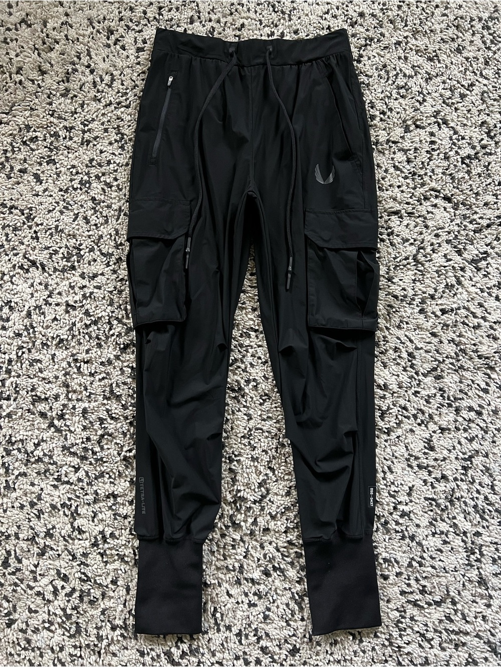 ASRV Tetra-Lite High Rib Jogger Pants Black DSG-0437 Men’s Size Small - Picture 1 of 16